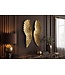Invicta Interior Wanddecoratie FALLEN ANGEL 65cm engelenvleugels antiek goud - 70102