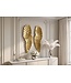 Invicta Interior Wanddecoratie FALLEN ANGEL 65cm engelenvleugels antiek goud - 70102