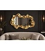 Invicta Interior Wandspiegel VENETIA 150cm asymmetrisch organische vorm goud - 70159