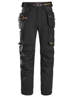 Snickers Workwear AllroundWork, GORE® Windstopper® Broek Zwart - Zwart