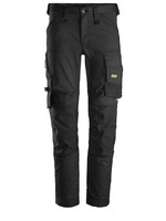 Snickers Workwear AllroundWork, Stretch Werkbroek Zwart - Zwart