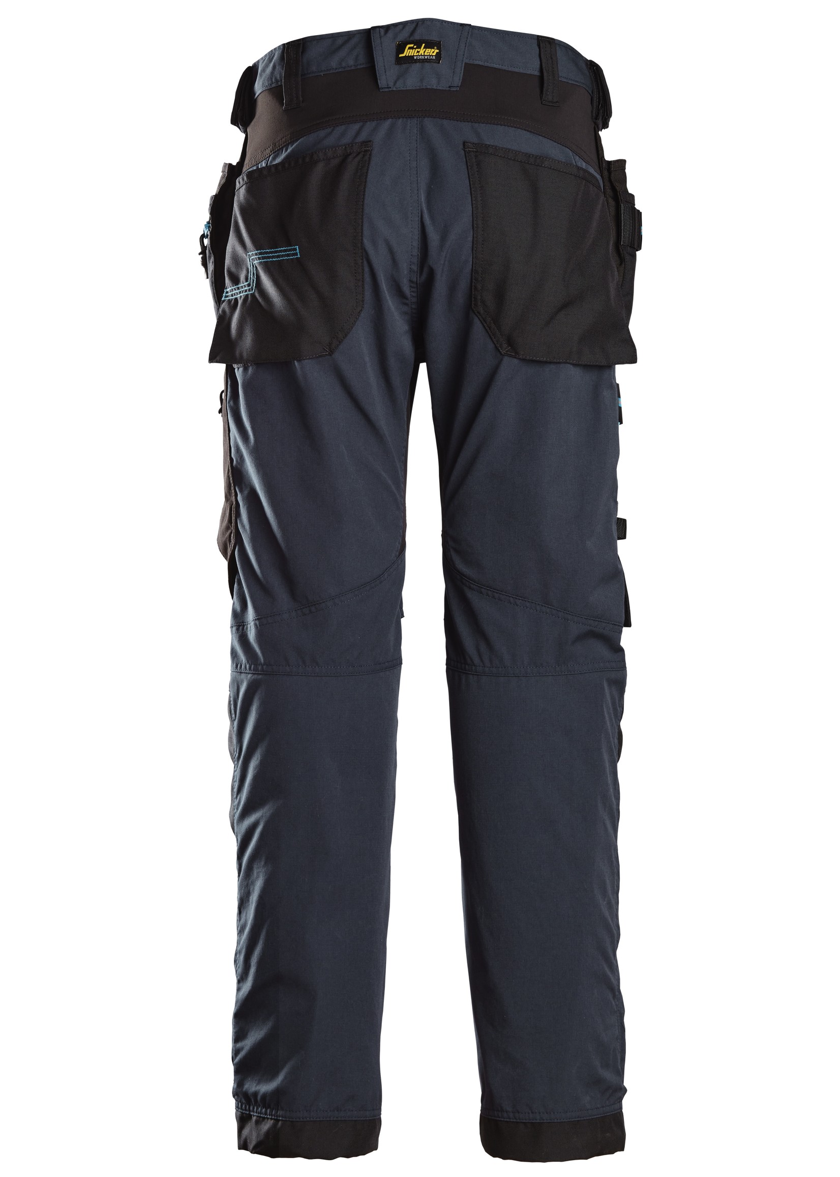 Snickers Workwear LiteWork, 37.5™ Werkbroek met holsterzakken Donker Blauw - Zwart