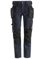 Snickers Workwear LiteWork, Werkbroek+ met afneembare holsterzakken Donker Blauw - Zwart