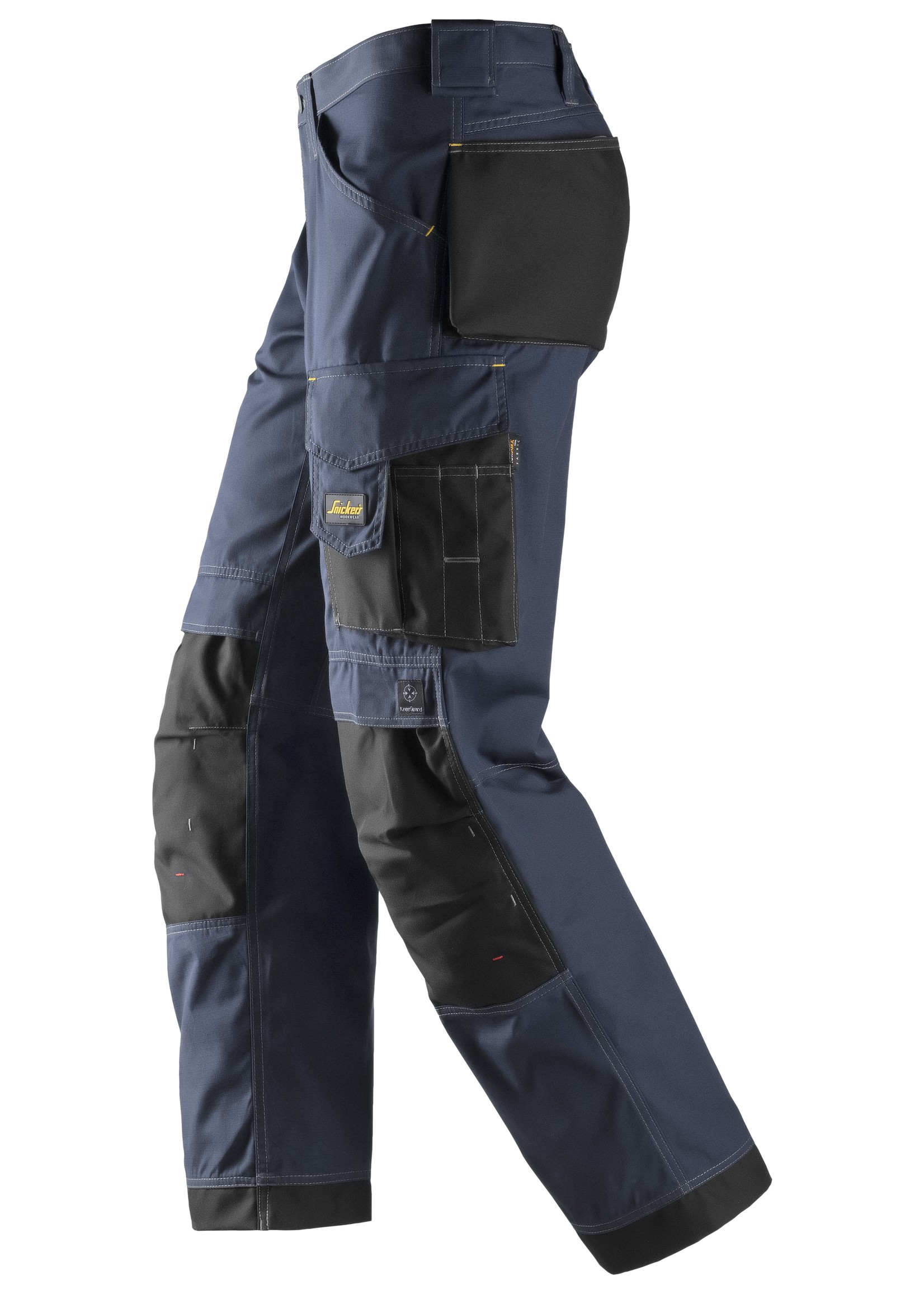 Snickers Workwear Werkbroek, Rip-stop Donker Blauw - Zwart