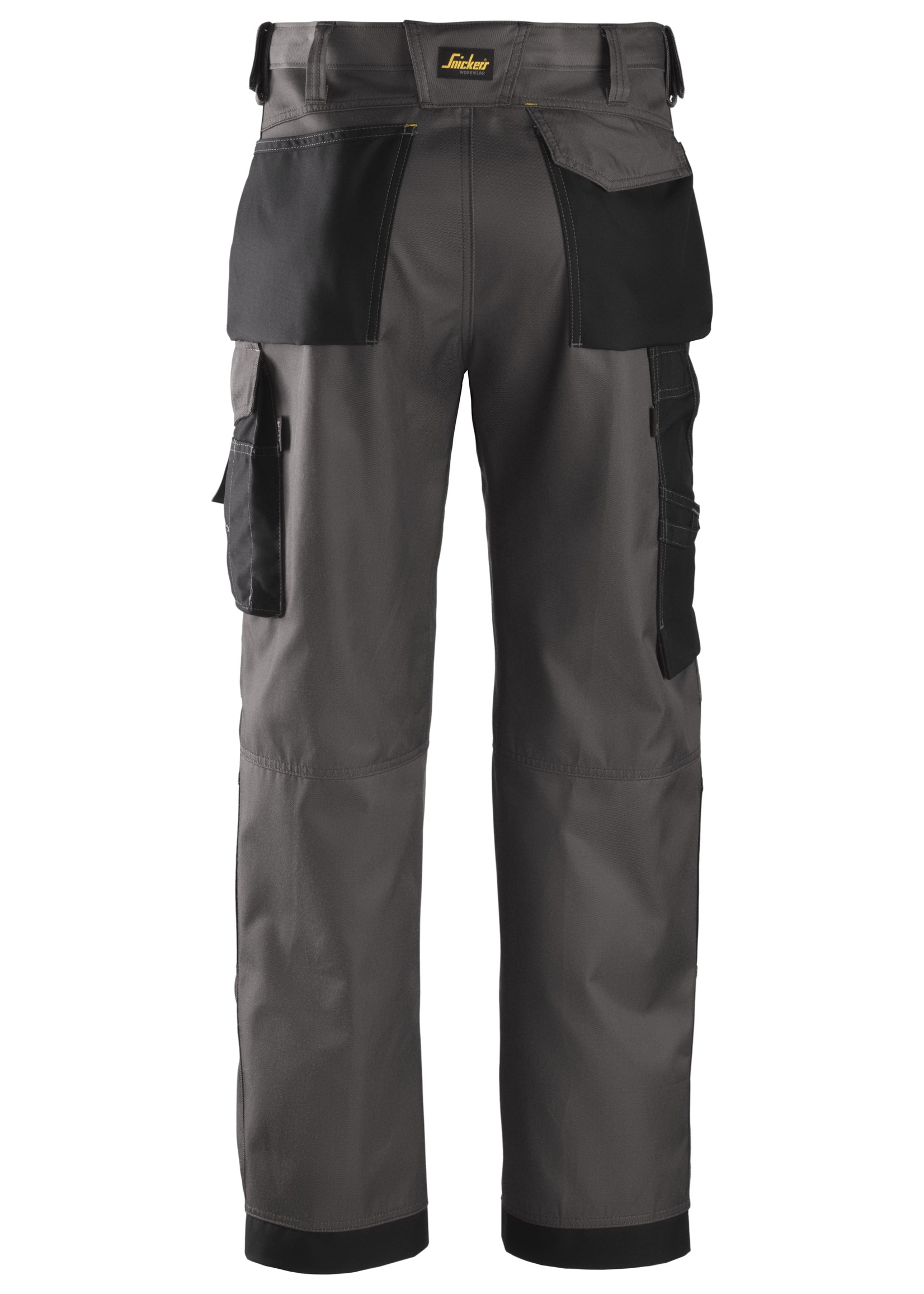 Snickers Workwear DuraTwill Broek Gemeleerd Grijs - Zwart