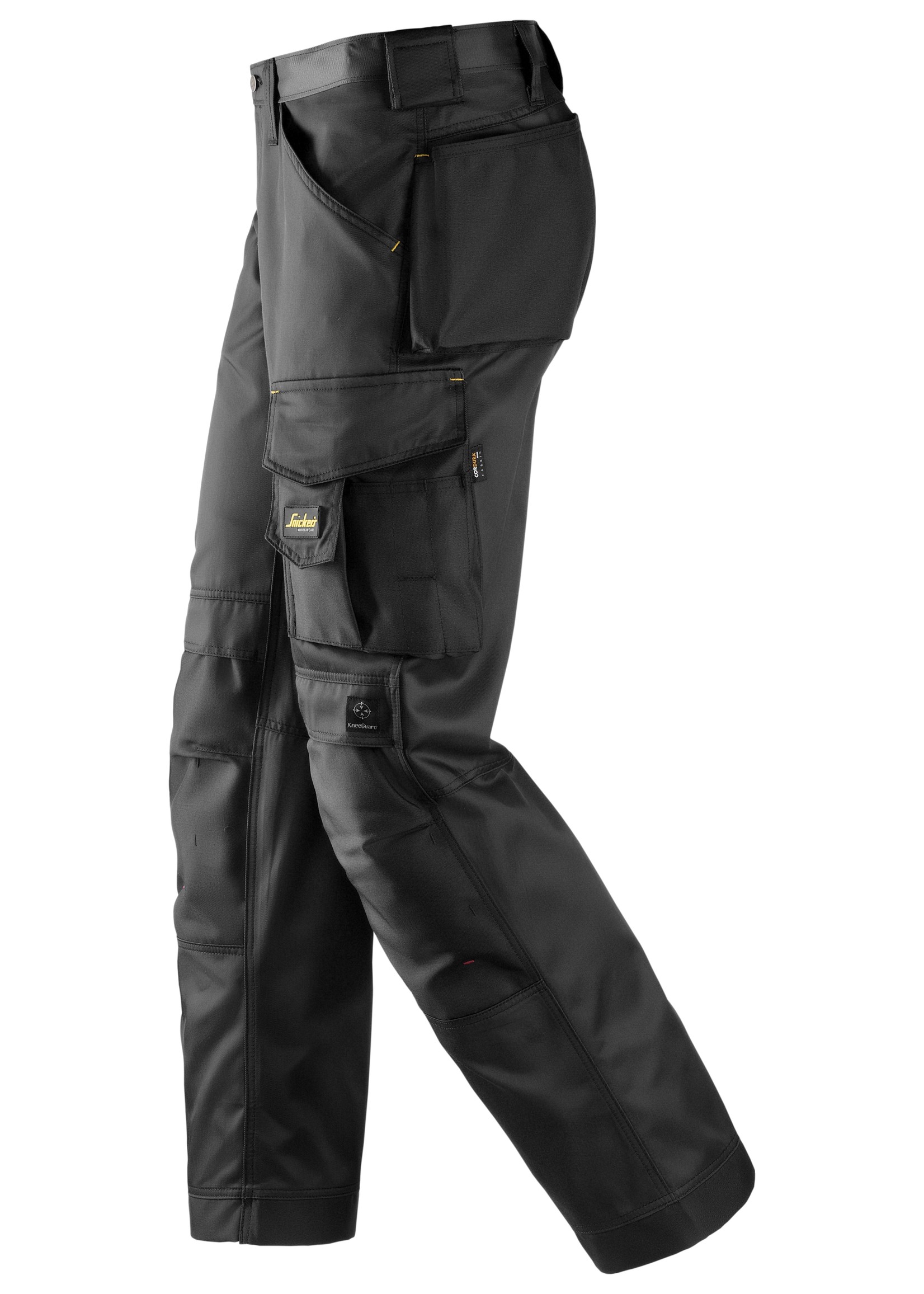 Snickers Workwear DuraTwill Broek Zwart - Zwart