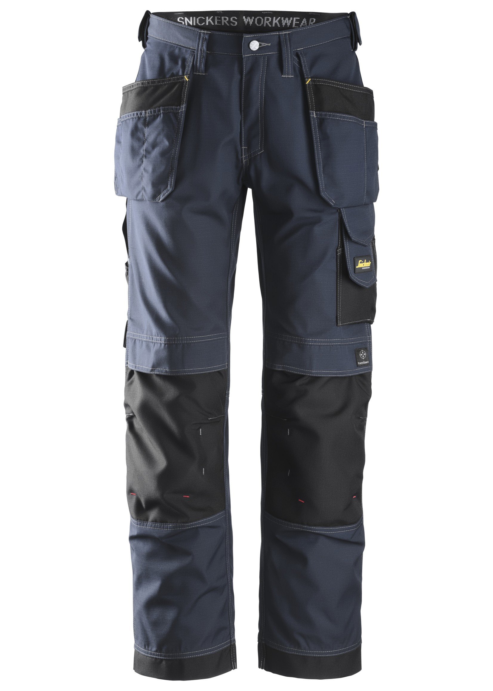 Snickers Workwear Werkbroek met holsterpockets, Rip-stop Donker Blauw - Zwart