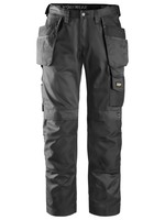 Snickers Workwear DuraTwill Broek met holsterpockets Zwart - Zwart