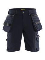Blåkläder Short 4-weg stretch X1900 Donker marineblauw/Zwart