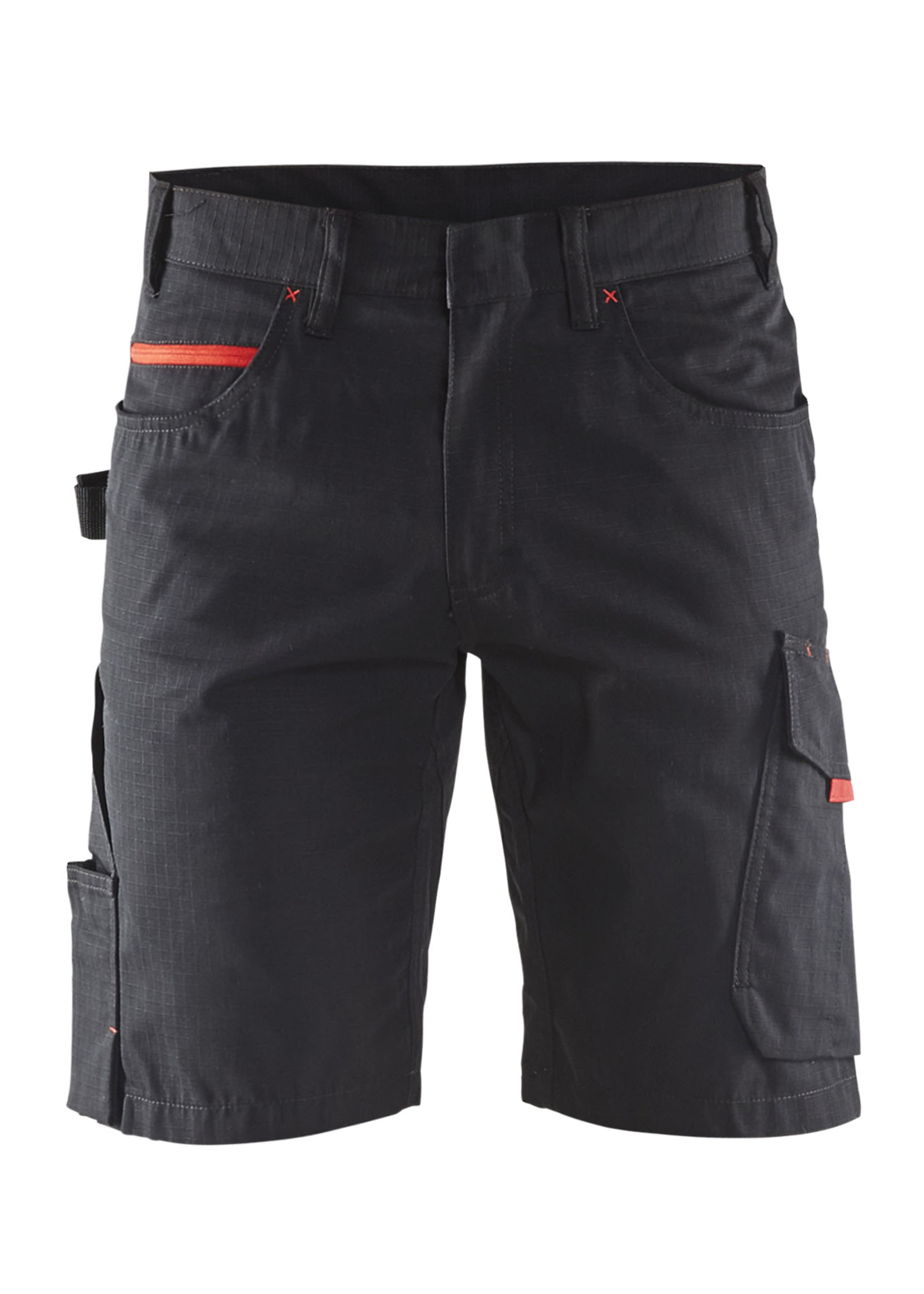 Blåkläder Service short Zwart/Rood