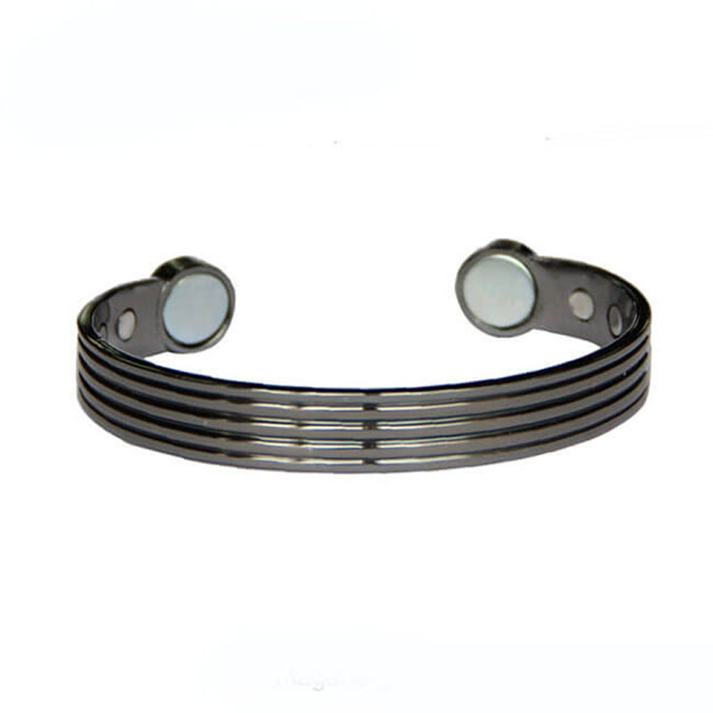 Magnetische armband voor gewichtsverlies, magnetische armbanden, magnetische armband sieraden zwarte en groene steen, armband voor de gezondheidszorg cadeau voor dames en heren