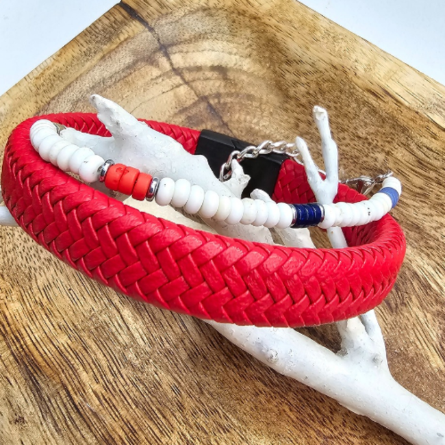 Magneet-Armbanden.nl Natuurstenen armband Daaibooi