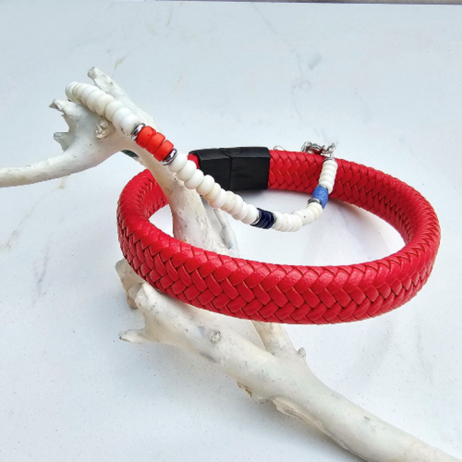 Magneet-Armbanden.nl Natuurstenen armband Daaibooi