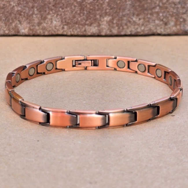 Magneet-Armbanden.nl Magneetarmband Palermo Koper