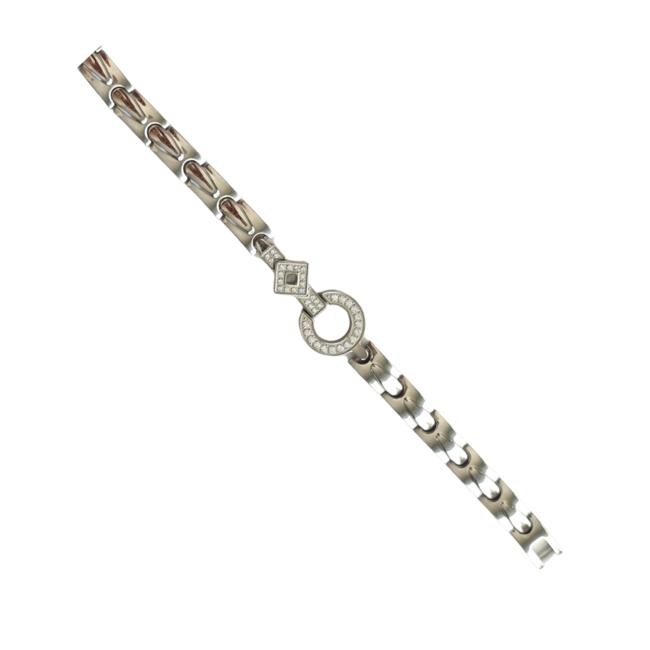 Magneet-Armbanden.nl Magneetarmband Murcia zilver