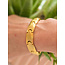 Magneet-Armbanden.nl St. Tropez Magnetarmband – Luxuriöses goldfarbenes Armband aus Chirurgenstahl | Magneten, Germanium & Wellness