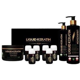 Liquid Keratin Bio Keratin Organic Hair Botox Treatment Set