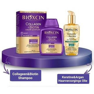 Collageen & Biotine Volume Shampoo (Tegen haaruitval) + Keratine & Arganolie