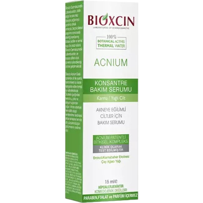 Bioxcin Acnium Concentrated Care Serum  15 ml Targeted care for oily and acne-prone skin