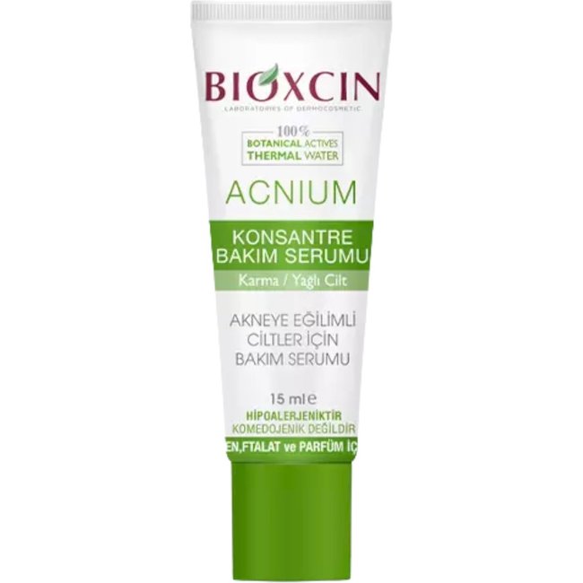 Bioxcin Acnium Concentrated Care Serum  15 ml Targeted care for oily and acne-prone skin