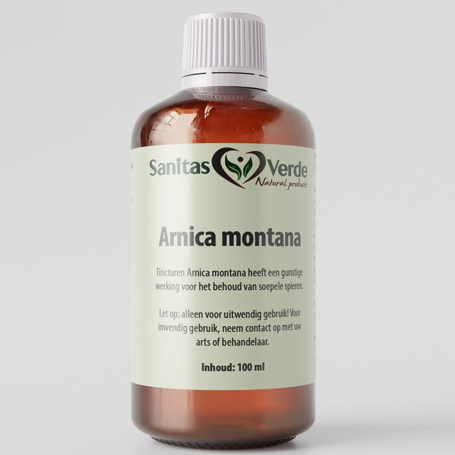 Arnica (Arnica montana) Tinctuur  Voor spieren, gewrichten en huidverzorging*  100 ml