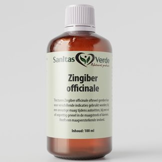 Sanitas Verde Zingiber officinale  Tinktur 100 ml