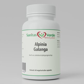 Sanitas Verde Alpinia Galanga Extract 60 vegan capsules