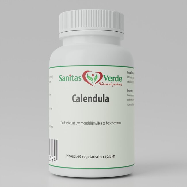 Calendula Extract – 500 mg – Traditional herb – 60 plant-based capsules