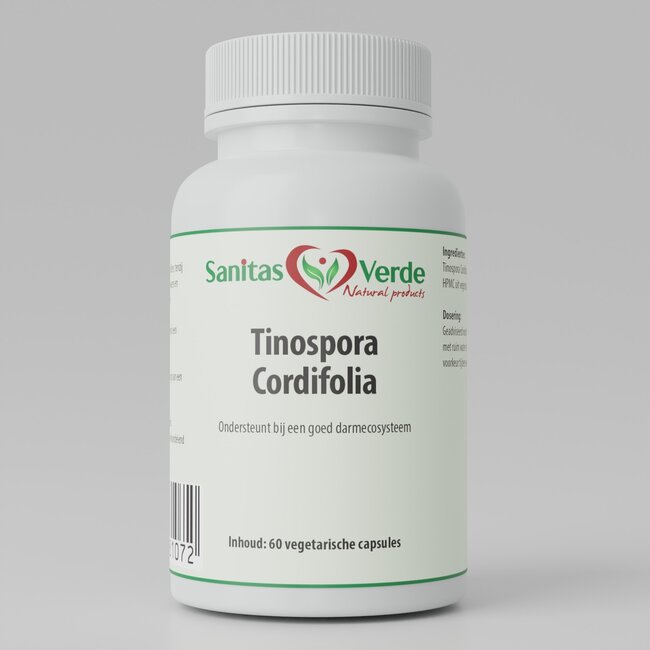 Tinospora Cordifolia extract ondersteunt het immuunsysteem en de natuurlijke weerstand 60 vegan capsules 500 mg