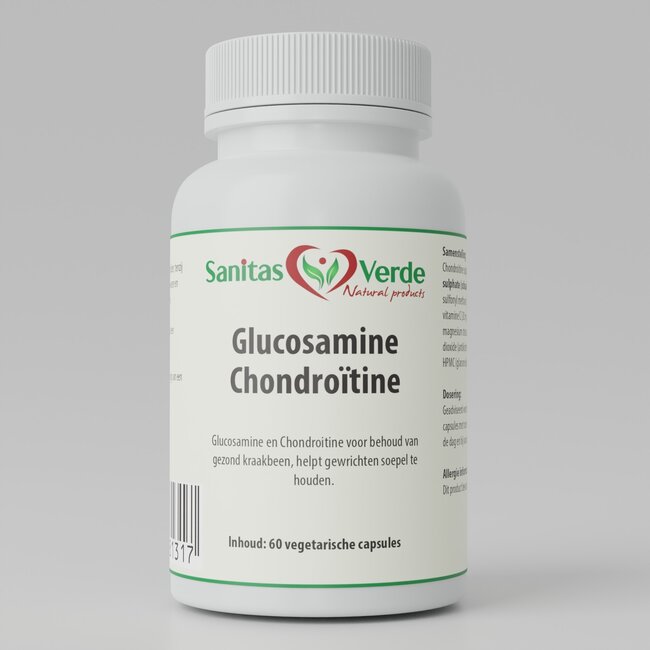 Glucosamine & Chondroitin – MSM, Vitamin C & D3 – 60 Capsules