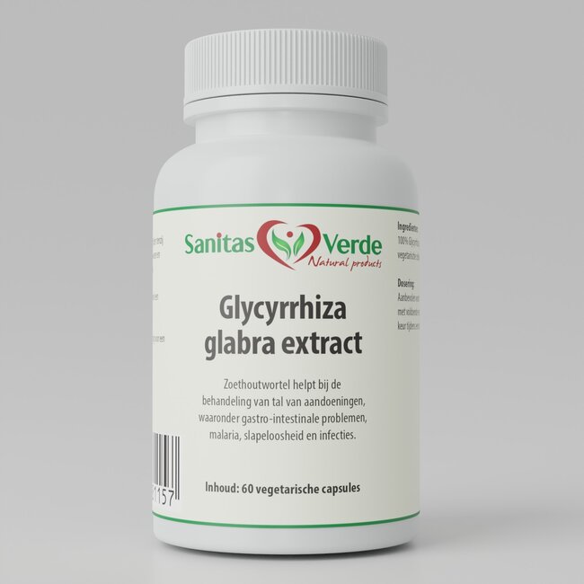 Licorice Root  (Glycyrrhiza Glabra ) Extract – 500 mg – Natural Supplement for Digestion