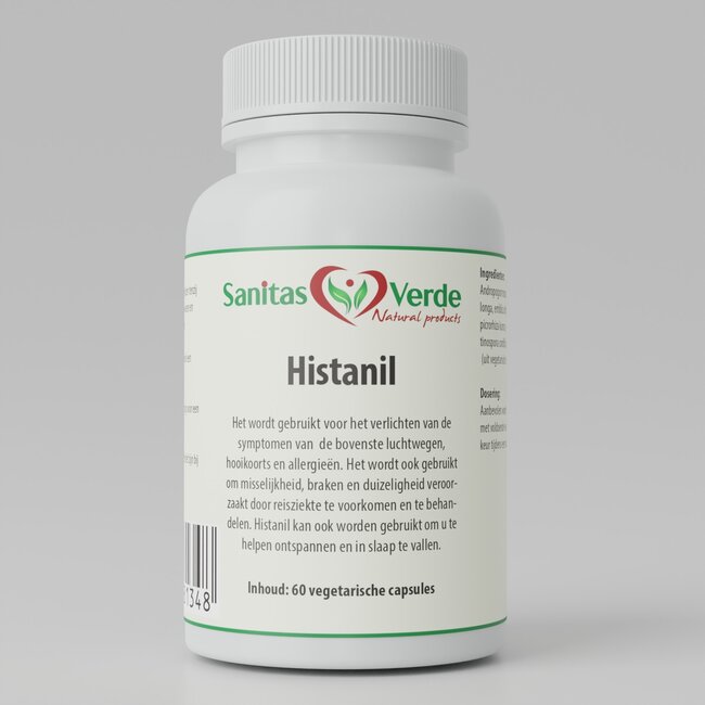 Histanil  Kräuterformel mit Kurkuma, Ingwer & Amla  60 vegan Kapseln 500mg