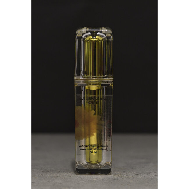 Calendula Officinalis Olie 30 ml  100% Puur & Handgemaakt  Regenererende & Hydraterende Huid- en Haarolie