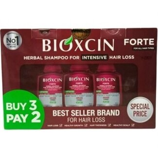 Bioxcin Bioxcin Forte Anti-Haarausfall-Shampoo – 3 x 300 ml
