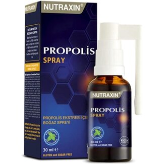 Nutraxin Nutraxin – Bijen Propolis Keelspray – Natuurlijk Verzachtend – 30 ml