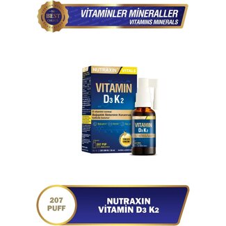 Nutraxin Nutraxin Vitamin D3 + K2 Spray – 30 ml