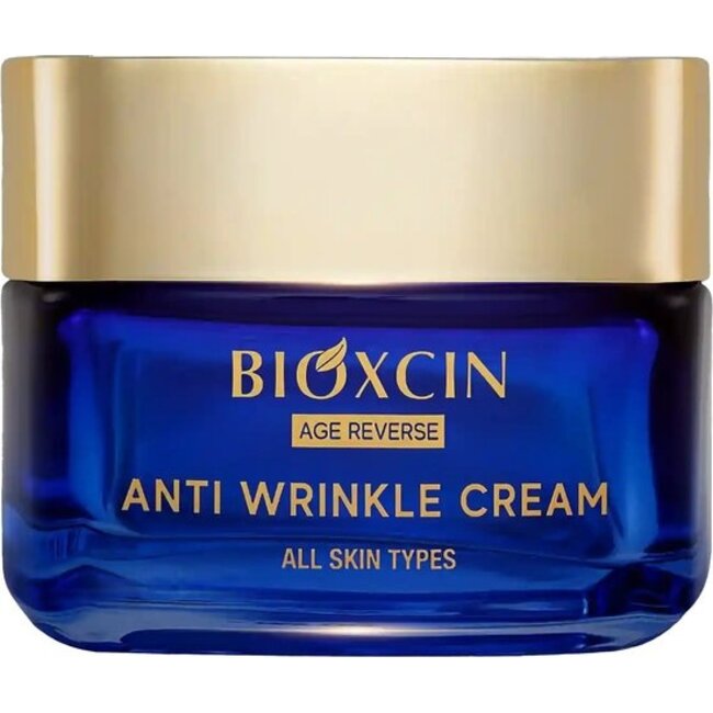 Bioxcin Age Reverse Anti-Rimpel Crème – Met Collageen, Retinol & Hyaluronzuur – 50 ml – Anti-Aging & Huidverstevigend – Gezichtsverzorging