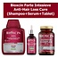 Bioxcin Forte Intensieve Anti-Haaruitval Kuur – Shampoo 300 ml + Serum 50 ml + Keratine Complex Tabletten 60 stuks – Complete Behandeling