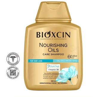 Bioxcin Bioxcin Anti-Hair Loss Shampoo – Nourishing Oils – 9 Flower Oils & Vitamin B5