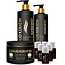 Bio Keratin Hair Treatment at Home – 9-Piece Keratin & Hair Botox Set – Organic Hair Care – With Shampoo, Serum, Mask & Conditioner
