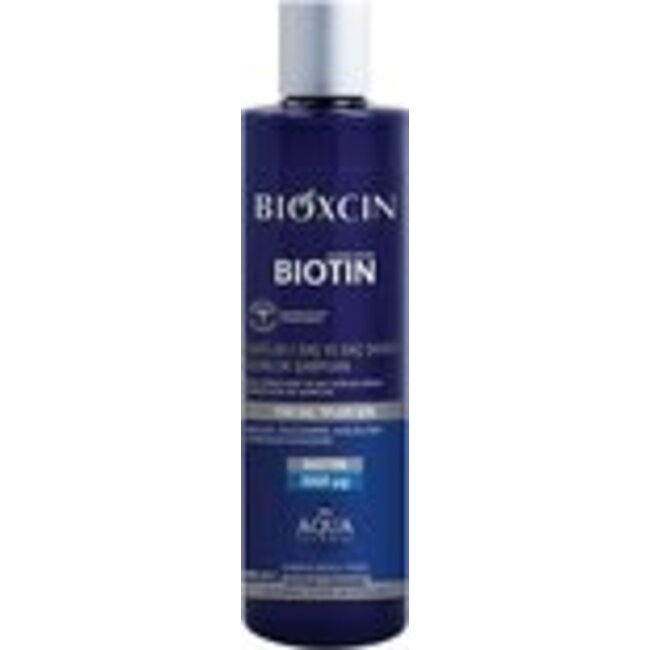 Bioxcin Biotine 5000 mcg – 60 Tabletten + Biotine Shampoo 300 ml – Complete Haarverzorging – Tegen Haaruitval & Voor Sterk Haar