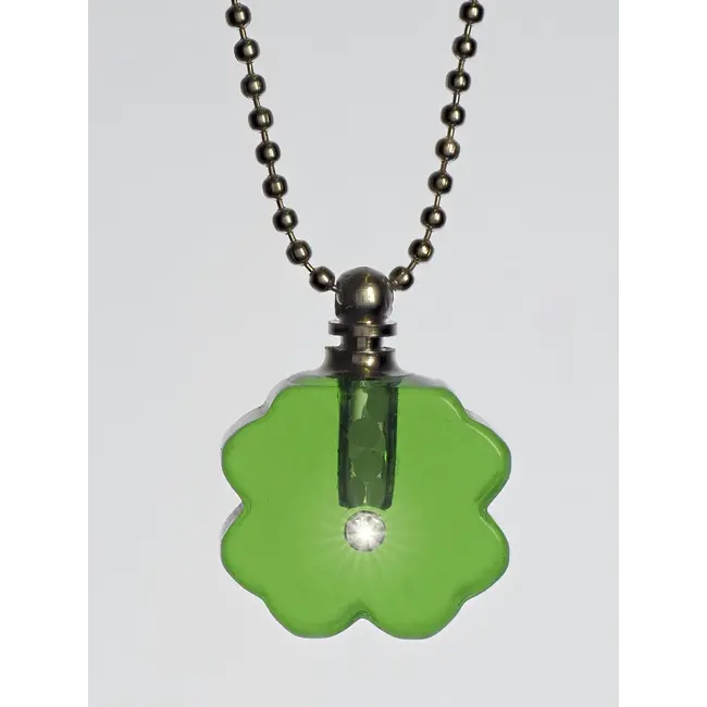 Four-Leaf Clover DNA Jewelry – Luck & Protection – With DNA Granules Resonance Filter – Unique Jewel in Gift Box