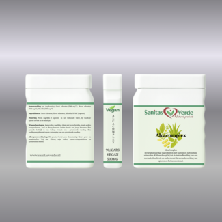 Sanitas Verde Alcacomplex 90 vegane Kapseln 500 mg Sanitas Verde Alcacomplex 90 vegane Kapseln 500 mg