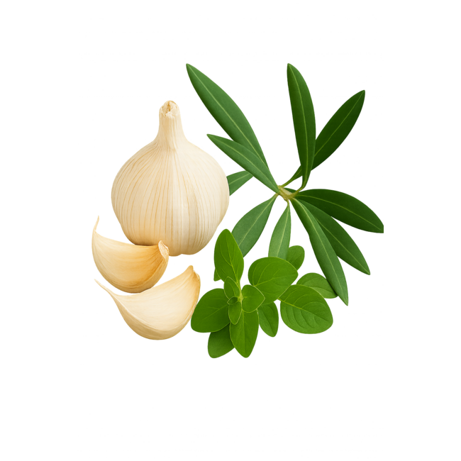 Bact O Vir 90 vegane Kapseln  Natürliche Pflanzenformel mit Sanddorn, Thymian, Kurkuma, Knoblauch und Schüssler-Salzen zur Unterstützung des Immunsystems*