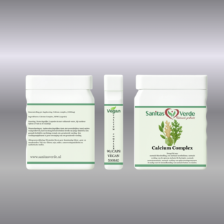 Sanitas Verde Calcium Complex 90 vegan capsules Sanitas Verde Calcium Complex 90 vegan capsules