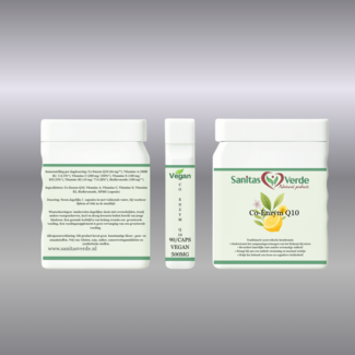 Sanitas Verde Co-Enzyme Q10 90 vegan capsules