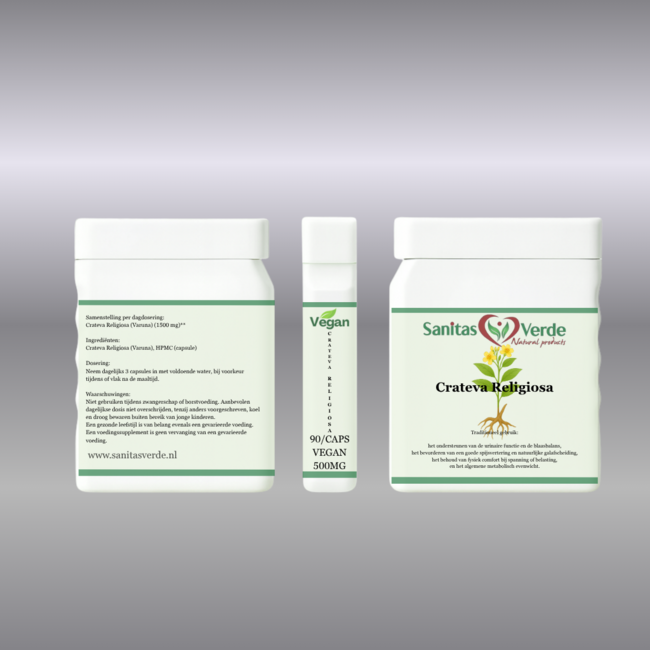 Crateva Religiosa Extrakt 90 vegane Kapseln 500 mg  Natürliche Unterstützung für Blase und Nierenfunktion*