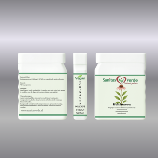 Sanitas Verde Echinacea Extract 90 vegan capsules