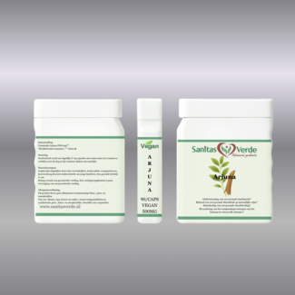 Sanitas Verde Arjuna Extrakt 90 vegane Kapseln