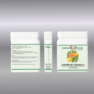 Sanitas Verde Gebufferde Vitamine C 90 vegan capsules